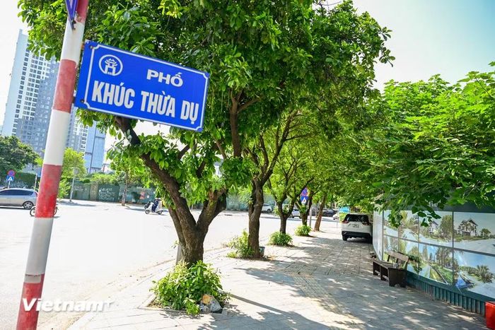 Giai đoạn 2, đề án dự kiến mở rộng sang phố Khúc Thừa Dụ và phố Trương Công Giai. (Ảnh: Minh Sơn/Vietnam+)