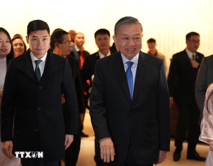 Đây là chuyến thăm Australia của Tổng Bí thư - Chủ tịch nước trên cương vị mới. (Ảnh: Trung Trang/TTXVN ​
