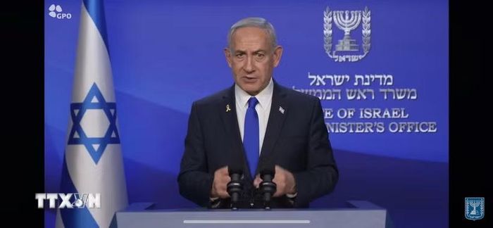 Thủ tướng Israel Benjamin Netanyahu. (Nguồn: THX/TTXVN)