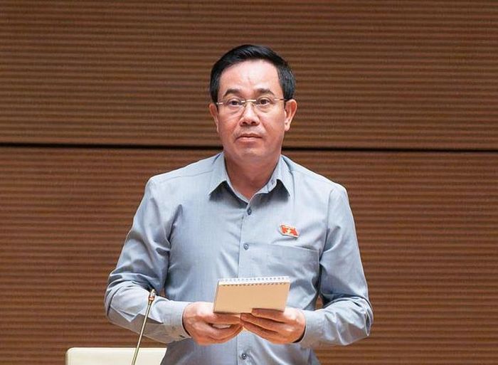 Đại biểu Nguyễn Văn Huy (Ảnh: Media Quốc hội).