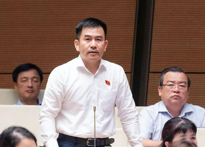 Đại biểu Nguyễn Trung Kiên (Ảnh: Media Quốc hội).