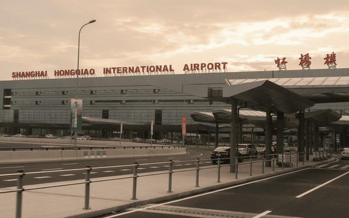 Sân bay Hồng Kiều, Trung Quốc. Ảnh: BNEWS/TTXVN phát