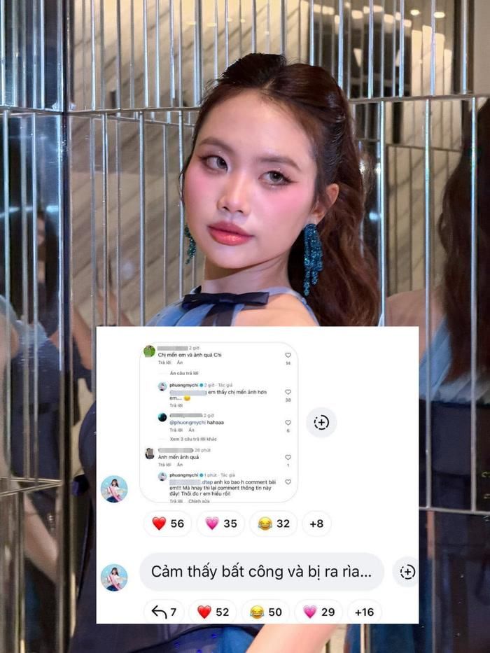 Phương Mỹ Chi hài hước cho rằng cô cảm thấy bất công và bị ra rìa vì "chú rể".