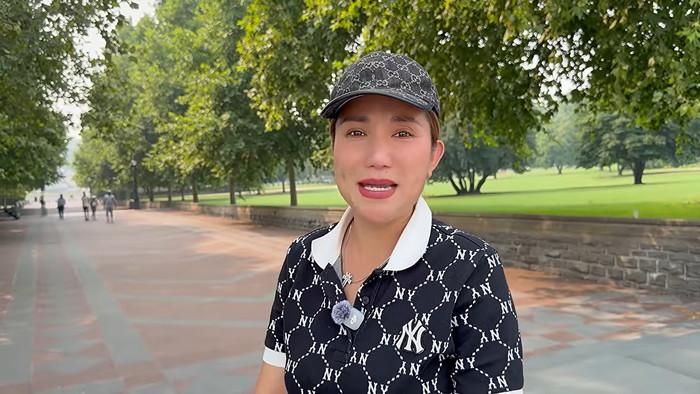 Cát Tường cho biết, vụ bị phạt vì đỗ xe sai quy định là bài học kinh nghiệm khi du lịch ở Mỹ.