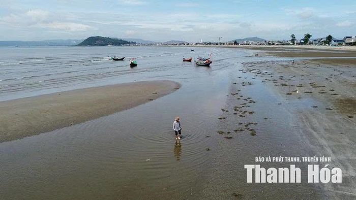 Một góc biển Hải Thanh.