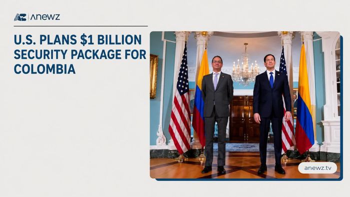 Mỹ dự kiến viện trợ 1 tỷ USD cho Colombia. Ảnh: AnewZ.