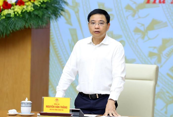 Phó Thủ tướng Nguyễn Văn Thắng chủ trì cuộc họp. Nguồn ảnh: Chinhphu.vn