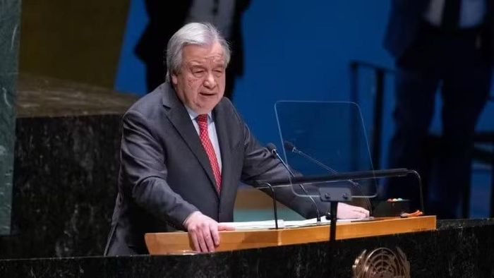 Tổng Thư ký Liên hợp quốc Antonio Guterres. Ảnh: Tân Hoa Xã