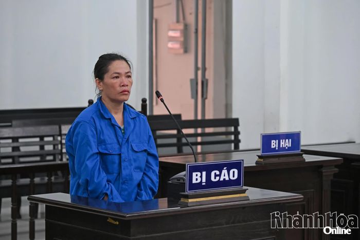 Bị cáo Ma Hương tại tòa.