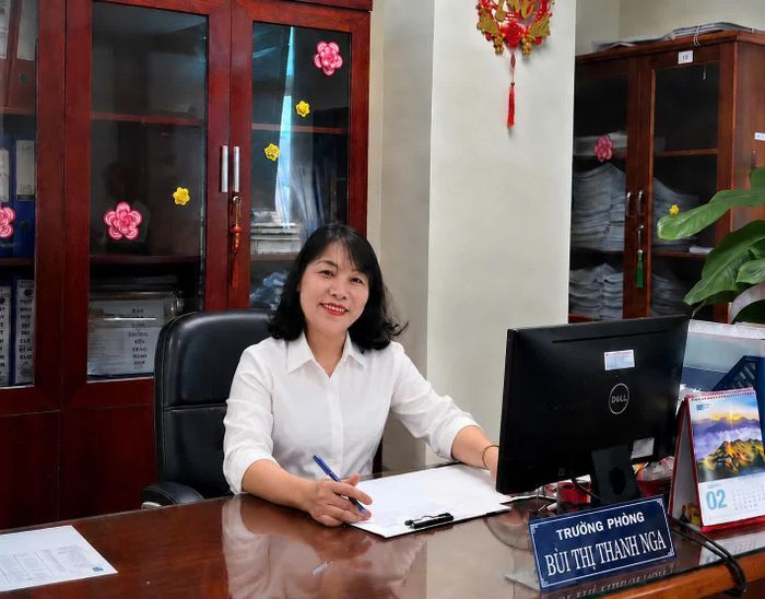 Bà Bùi Thị Thanh Nga.