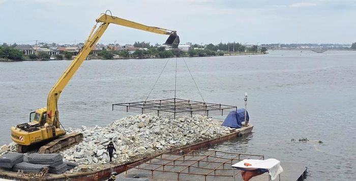 Dự án sửa chữa cấp bách đập Thảo Long đang được đẩy nhanh tiến độ.