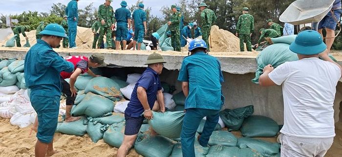  Công tác khắc phục sạt lở đang được triển khai khẩn trương 