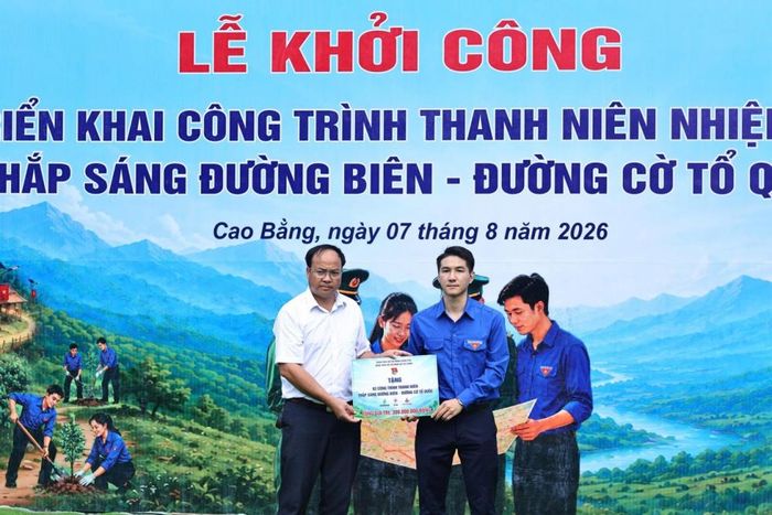 Đoàn Thanh niên Chính phủ và Cục Chính trị Bộ Tư lệnh Bộ đội Biên phòng chính thức triển khai Công trình thanh niên nhiệm kỳ “Thắp sáng đường biên - Đường cờ Tổ quốc