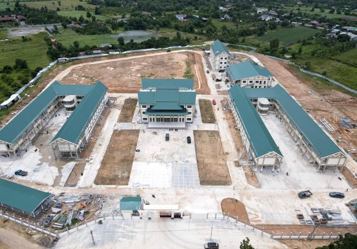 Diện mạo những ngôi trường nội trú vùng biên đang dần hoàn thiện trước thềm năm học mới.