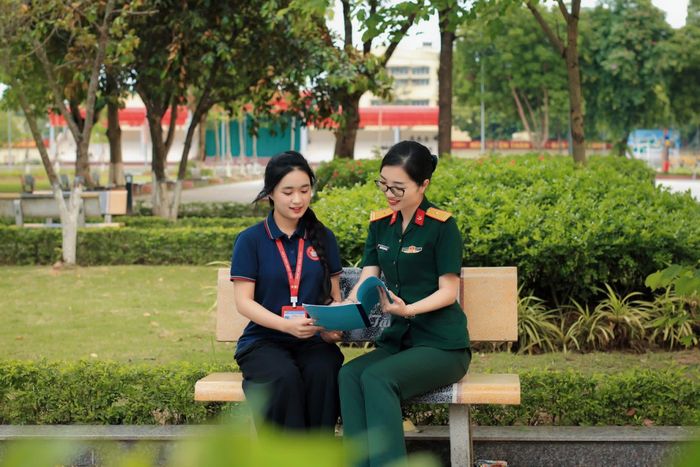 Học viên Học viện Hậu cần Ảnh: Fanpage Học viện Hậu cần