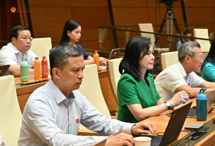 Các đại biểu tham dự phiên họp. Ảnh: Quang Khánh