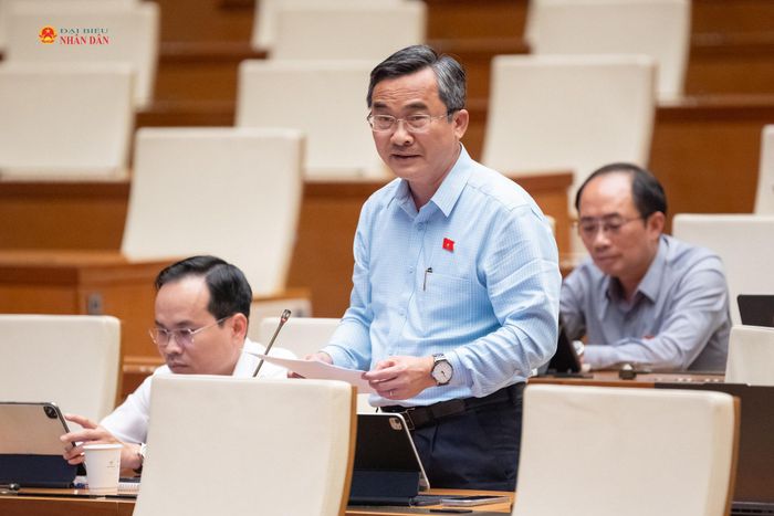 ĐBQH Nguyễn Phi Hùng (Đà Nẵng) phát biểu. Ảnh: Phạm Thắng