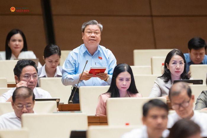 ĐBQH Bùi Văn Dũng (Thanh Hóa) phát biểu