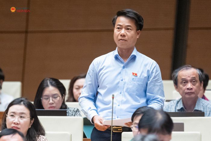 ĐBQH Hoàng Quốc Khánh (Lai Châu) phát biểu