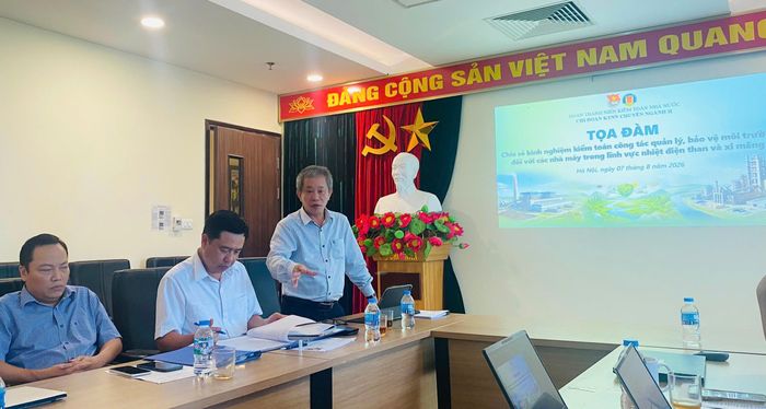 Ông Phan Trường Giang - Phó Kiểm toán trưởng KTNN chuyên ngành II phát biểu