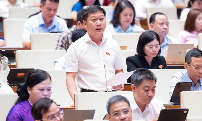 Đại biểu Quốc hội Nguyễn Khánh Vũ. (Ảnh: Phạm Thắng)