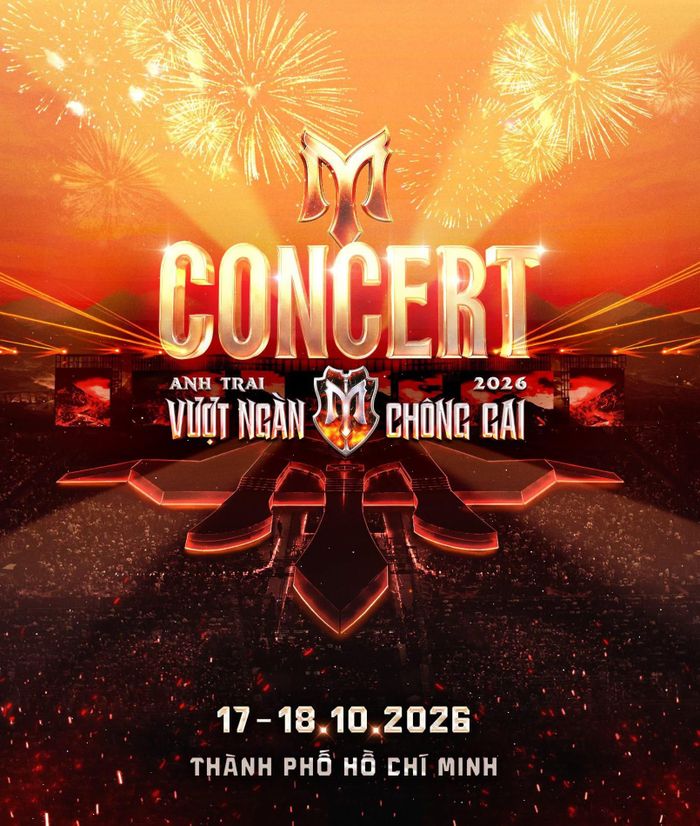 Chuỗi concert với 2 đêm diễn đầu tiên được tổ chức vào giữa tháng 10 tại TP Hồ Chí Minh. Ảnh: Chương trình cung cấp