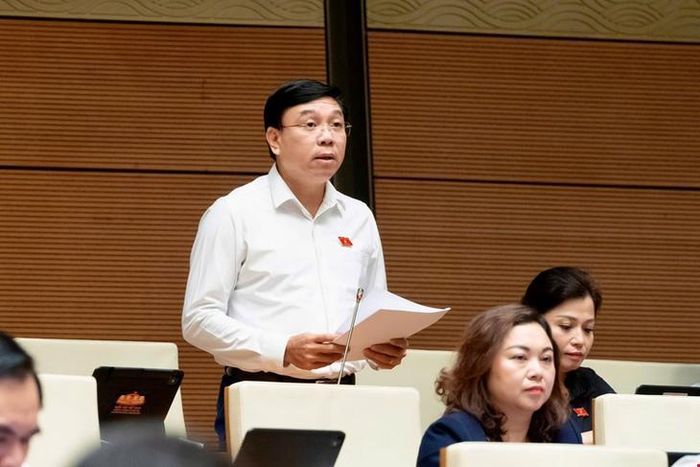ĐBQH Nguyễn Văn Mạnh (Đoàn ĐBQH tỉnh Phú Thọ). Ảnh: Media Quốc hội
