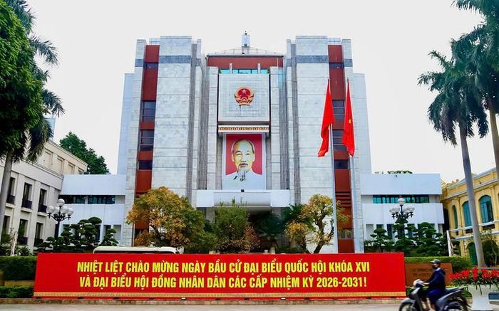 Trụ sở HĐND, UBND TP Hà Nội. Ảnh: Hanoi.gov.vn