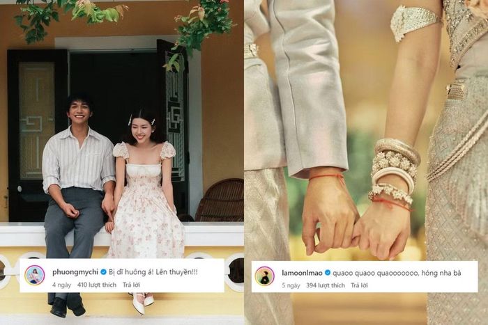 Hai "cốt iu" Phương Mỹ Chi - LAMOON "mảng miếng" ủng hộ sản phẩm lẫn nhau.
