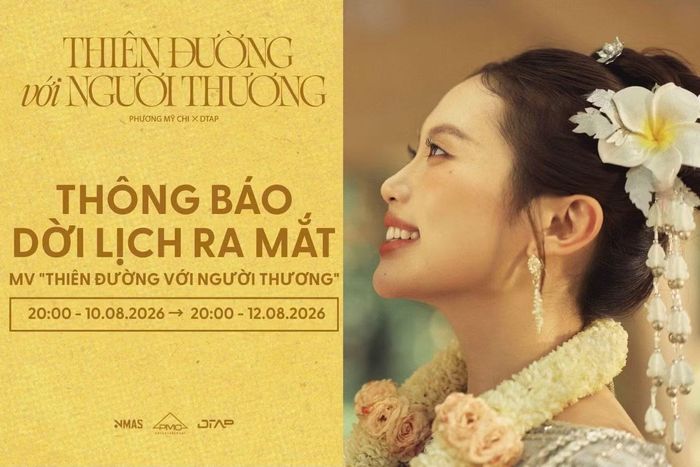 Phương Mỹ Chi thông báo dời lịch ra mắt MV.