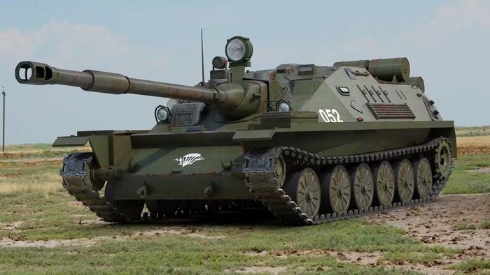 Khẩu pháo tự hành đổ bộ đường không này cũng là một phần của Lực lượng Nhảy dù trong thời gian Quân đội Liên Xô được triển khai tham chiến tại Afghanistan.