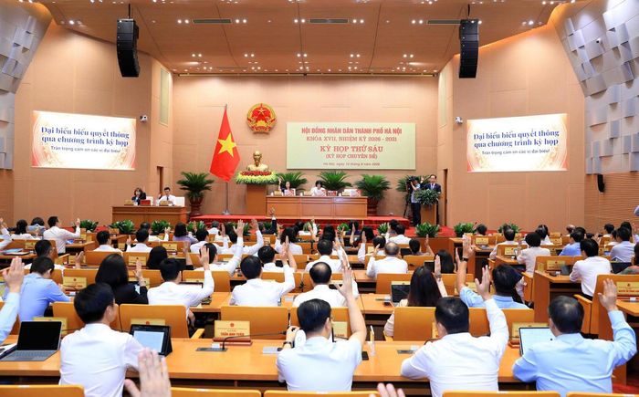 Toàn cảnh kỳ họp (Ảnh: Bảo Chi)