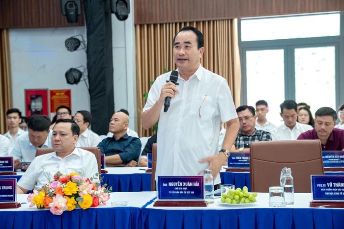 Ông Nguyễn Xuân Hải phát biểu tại Hội nghị.