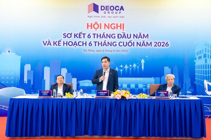 Chủ tịch HĐQT Hồ Minh Hoàng phát biểu kết luận.