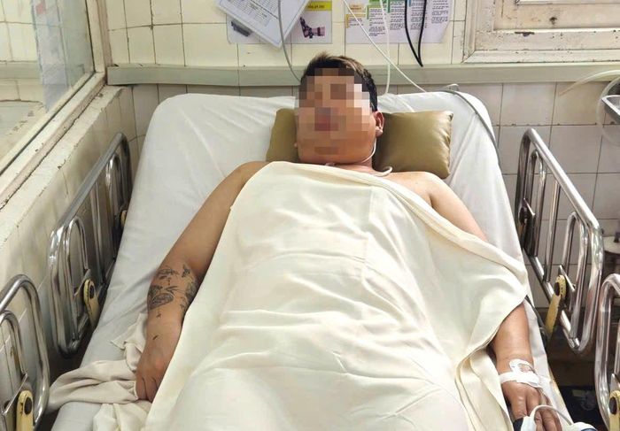 Người bệnh được điều trị và chăm sóc tại Bệnh viện Bệnh Nhiệt đới TP.HCM. Ảnh: BVCC.