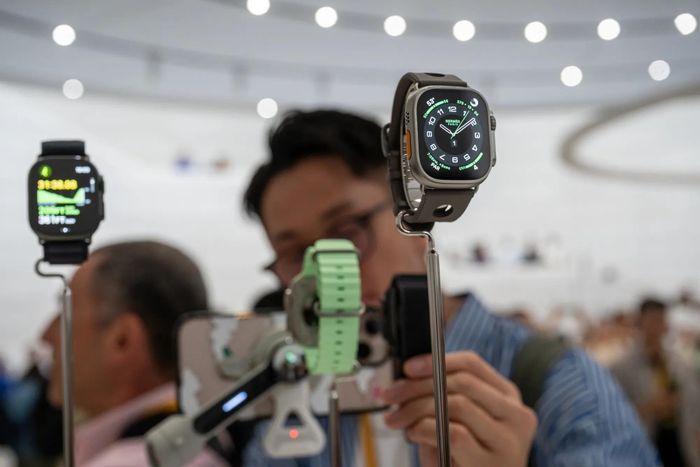Apple Watch Ultra 3. Ảnh: Bloomberg.