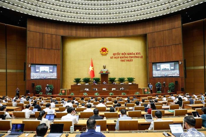 Quốc hội thảo luận về dự án Luật Hòa giải ở cơ sở (sửa đổi)