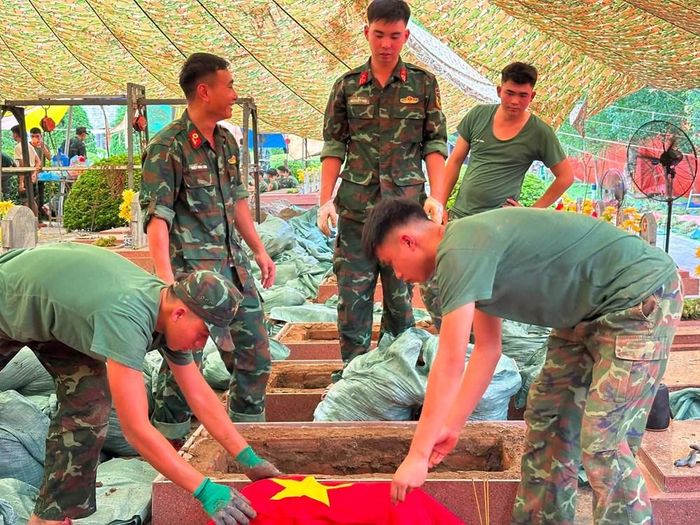 Việc lấy mẫu tại Nghĩa trang liệt sĩ quốc gia A1 góp phần từng bước xác định danh tính các liệt sĩ, đáp ứng nguyện vọng của thân nhân và thể hiện đạo lý "Uống nước nhớ nguồn" của dân tộc