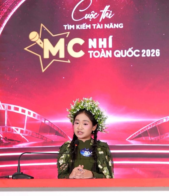 Với “Ngôi sao MC nhí truyền hình”, điều các em nhận được là cơ hội bước vào một không gian gần với trường quay thực tế