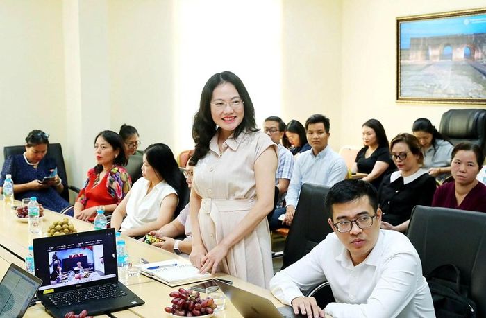 Trưởng Ban Phóng viên (Báo Văn Hóa) Nguyễn Thu Sâm đề xuất giải pháp nâng cao hiệu quả công tác chuyên môn