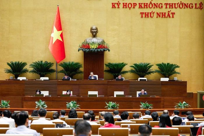 Quốc hội thảo luận tại Hội trường về dự án Luật sửa đổi, bổ sung một số điều của Luật Kiến trúc