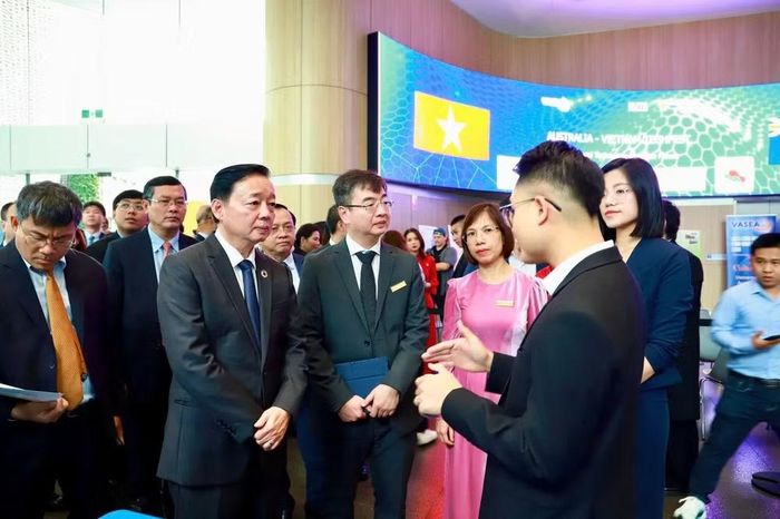 Hội Trí thức và Chuyên gia Việt Nam-Australia tổ chức TechFest tại trường Đại học Công nghệ Sydney triển lãm các thành tựu hợp tác giữa Australia và Việt Nam nhân chuyến thăm của Phó Thủ tướng Trần Hồng Hà vào tháng 11/2025. (Ảnh: Hội Trí thức và Chuyên gia Việt Nam-Australia cung cấp)