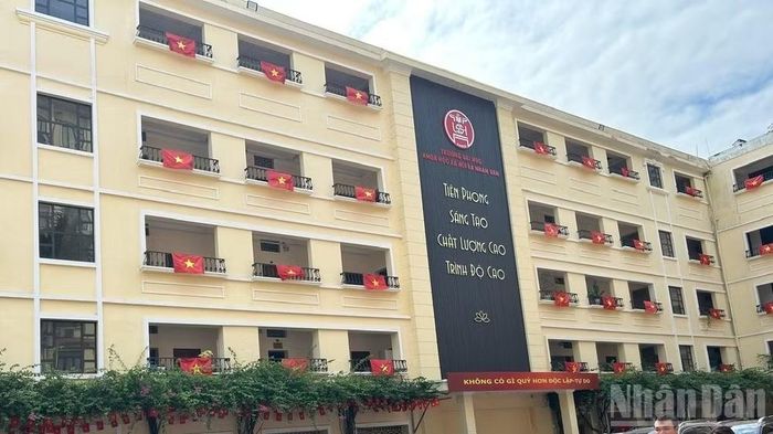 Trường đại học Khoa học Xã hội và Nhân văn (Ảnh: THANH HÀ)