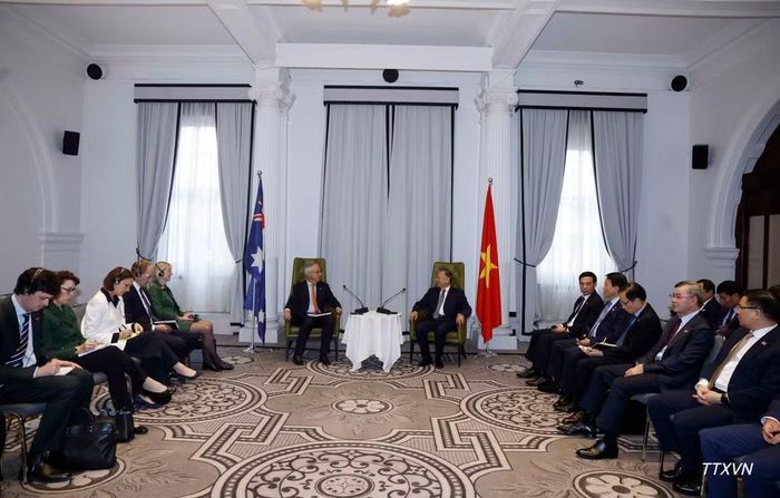 Tổng Bí thư, Chủ tịch nước Tô Lâm tiếp ông Nicholas Moore, Đặc phái viên của Chính phủ Australia về Đông Nam Á.
