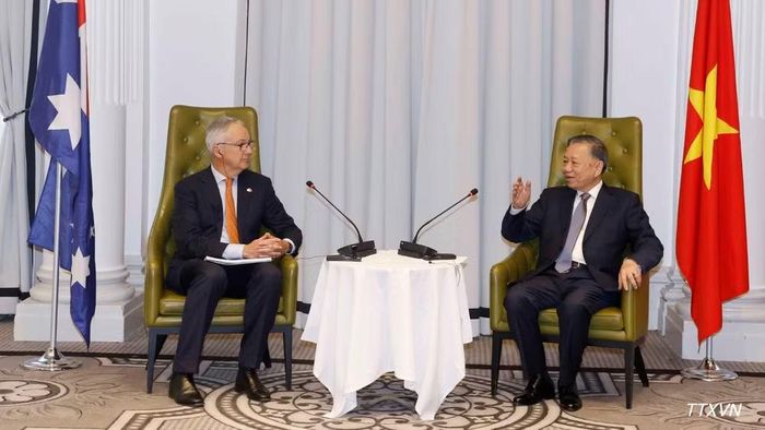 Tổng Bí thư, Chủ tịch nước Tô Lâm tiếp ông Nicholas Moore, Đặc phái viên của Chính phủ Australia về Đông Nam Á.