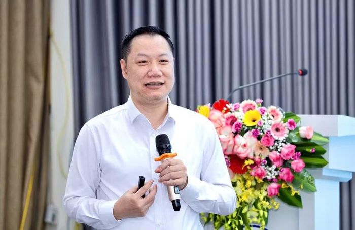  Giáo sư, Tiến sĩ Nguyễn Tiến Thảo, Vụ trưởng Giáo dục Đại học (Bộ Giáo dục và Đào tạo). ﻿(Ảnh: Nguyễn Mạnh) 