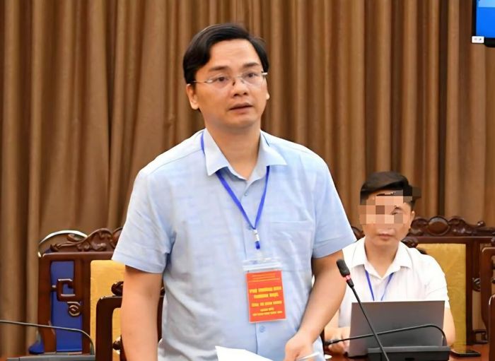 Giám đốc Sở GD-ĐT tỉnh Tuyên Quang Vũ Đình Hưng. Ảnh: BÁO TUYÊN QUANG