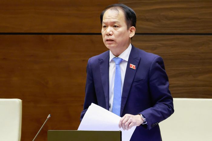  Bộ trưởng Bộ Tư pháp Hoàng Thanh Tùng. Ảnh: QUANG PHÚC 
