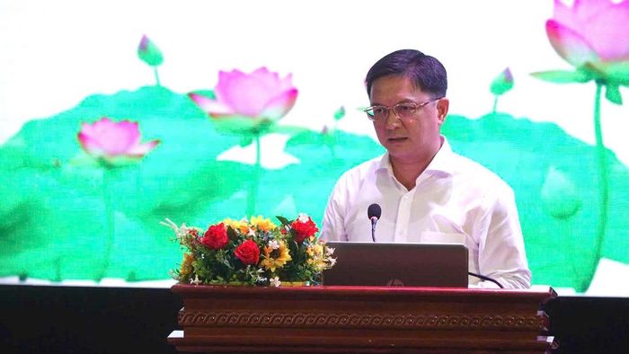  Phó Chủ tịch UBND TPHCM Nguyễn Mạnh Cường phát biểu tại hội thảo 