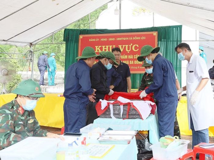 Nhờ sự chuẩn bị chu đáo, kỹ lưỡng nên việc khai quật, lấy mẫu, số hóa thông tin tại Hà Tĩnh được thực hiện một cách khoa học, tỉ mỉ, chặt chẽ, bảo đảm sự tôn nghiêm, độ chính xác cao.